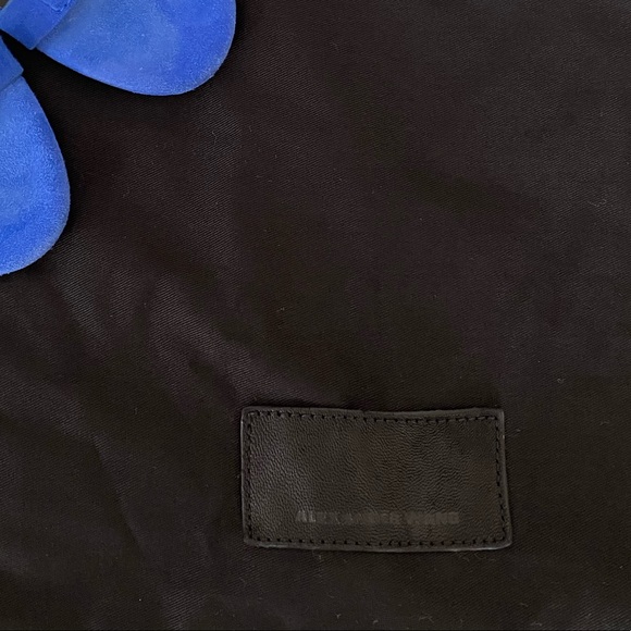 ALEXANDER WANG Antonia Heels in Blue Suede, 36, 6 - Picture 3 of 6